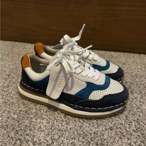 Clarks Craftrun Tork Suede Sneakers